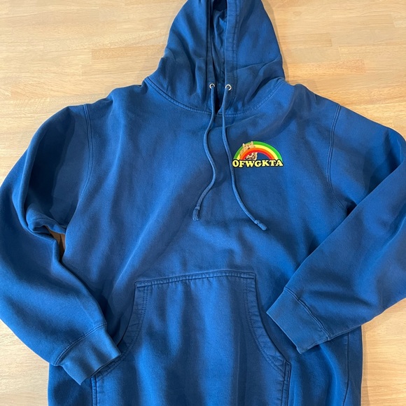 Rare OFWGKTA blue hoody size large - Picture 2 of 2